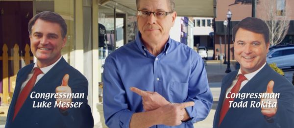 Screen grab from a Mike Braun campaign ad Screen grab from a Mike Braun campaign ad - Sputnik International
