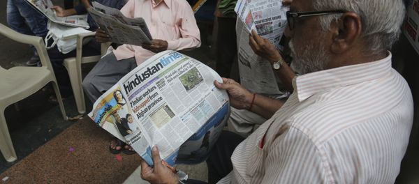 Indians read news about seven Indian Engineers abducted in Afghanistan in a newspapers, in Mumbai, India, Monday, May 7, 2018 Indians read news about seven Indian Engineers abducted in Afghanistan in a newspapers, in Mumbai, India, Monday, May 7, 2018 - Sputnik International
