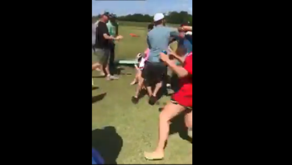 Cornhole tournament brawl - Sputnik International