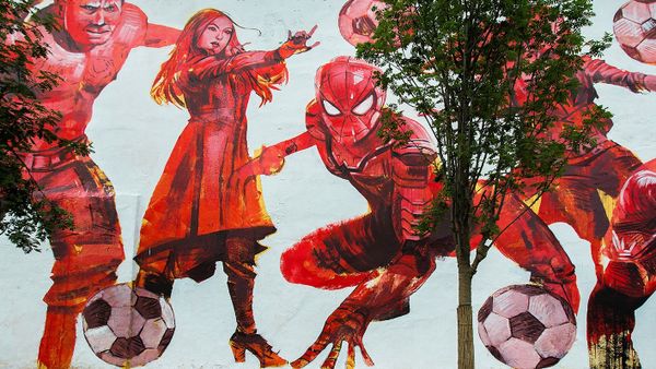 Graffiti devoted to the FIFA World Cup — 2018 - Sputnik International