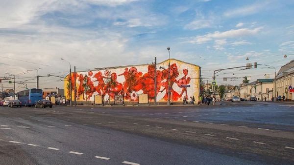 Graffiti devoted to the FIFA World Cup — 2018 Graffiti devoted to the FIFA World Cup — 2018 - Sputnik International