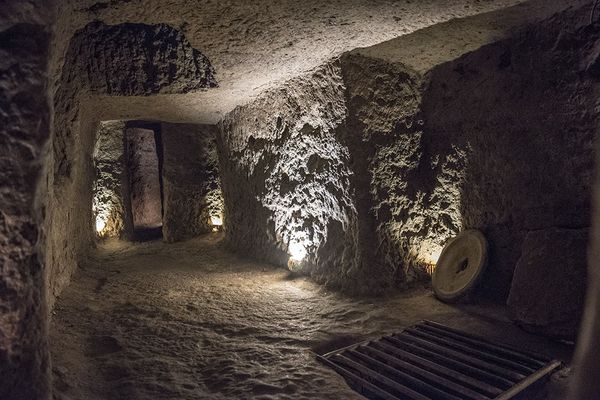 Underground city of Nushabad, Iran. - Sputnik International