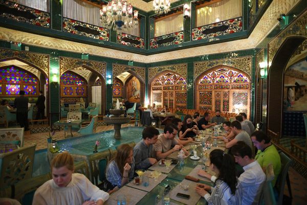A restaurant at the Souq Waqif market in Doha, Qatar. A restaurant at the Souq Waqif market in Doha, Qatar. - Sputnik International