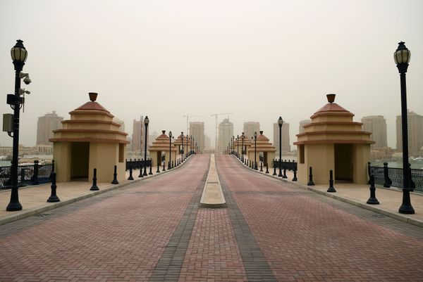 Pearl-Qatarin, an artificial island in Doha, Qatar. Pearl-Qatarin, an artificial island in Doha, Qatar. - Sputnik International
