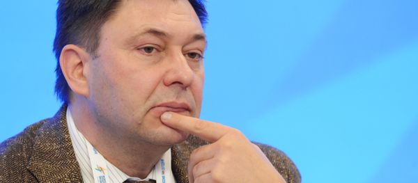 RIA Novosti Ukraine's Editor-in-Chief Kirill Vyshinsky at the 2015 Forum of European and Asian Media (photo from archieve). Kirill Vyshinsky was arrested by the Ukrainian Security Service in Kiev RIA Novosti Ukraine's Editor-in-Chief Kirill Vyshinsky at the 2015 Forum of European and Asian Media (photo from archieve). Kirill Vyshinsky was arrested by the Ukrainian Security Service in Kiev - Sputnik International