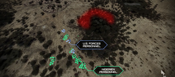 Pentagon animated video details the events surrounding the October 4, 2017 ambush on US and Nigerien forces while they hunted for a Daesh sub-commander. - Sputnik International