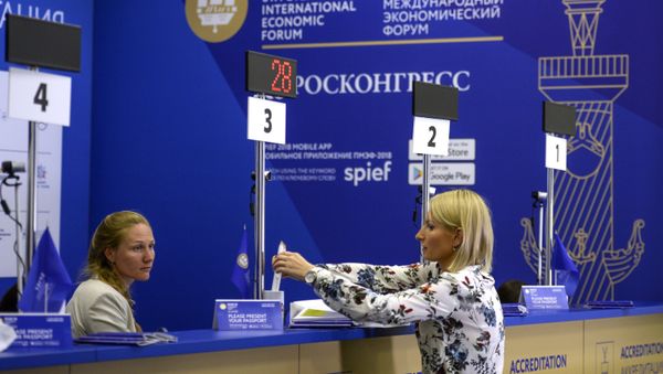 Preparations for 2018 SPIEF in St. Petersburg - Sputnik International