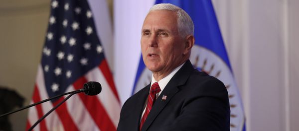 U.S. Vice President Mike Pence addresses the Organization of American States at the OAS headquarters in Washington, U.S. May 7, 2018 U.S. Vice President Mike Pence addresses the Organization of American States at the OAS headquarters in Washington, U.S. May 7, 2018 - Sputnik International