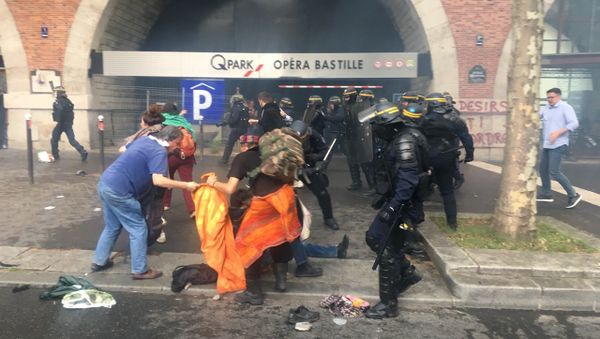 Protests in Paris - Sputnik International