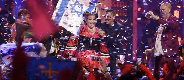 Netta from Israel celebrates after winning the Eurovision Song Contest grand final in Lisbon, Portugal, Saturday, May 12, 2018 Netta from Israel celebrates after winning the Eurovision Song Contest grand final in Lisbon, Portugal, Saturday, May 12, 2018 - Sputnik International