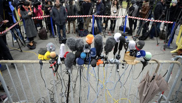 Пресс-конференция. Архивное фото - Sputnik International