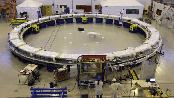 The winding facility of the ITER ( the International Thermonuclear Experimental Reactor), in the CEN of Cadarache, is pictured in Saint-Paul-Lez-Durance, southern France, Wednesday, Dec. 13, 2017 The winding facility of the ITER ( the International Thermonuclear Experimental Reactor), in the CEN of Cadarache, is pictured in Saint-Paul-Lez-Durance, southern France, Wednesday, Dec. 13, 2017 - Sputnik International