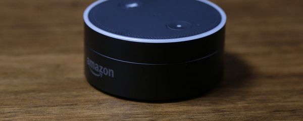 This March 2, 2016 photo shows an Echo Dot in San Francisco. This March 2, 2016 photo shows an Echo Dot in San Francisco. - Sputnik International