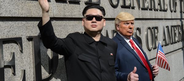 Los dobles de Kim Jong-un y Donald Trump Los dobles de Kim Jong-un y Donald Trump - Sputnik International