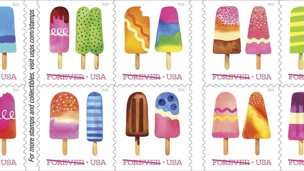 FIRST SCRATCH AND SNIFF STAMP - Sputnik International