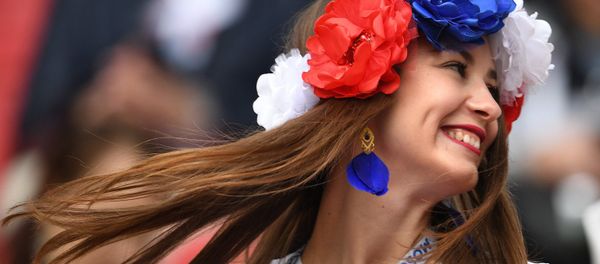 A Russian fan is seen here ahead of the 2017 FIFA Confederations Cup match between Mexico and Russia. File photo - Sputnik International