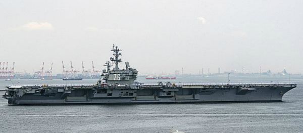 USS Ronald Reagan leaving Yokosuka, Japan on May 29, 2018. - Sputnik International