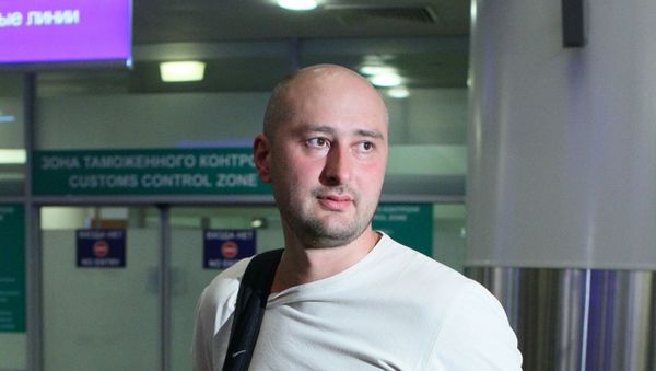 Russian journalist Arkady Babchenko - Sputnik International