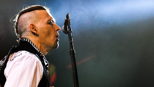 Actor Johnny Depp during a performance at the Olimpiysky sports complex - Sputnik International