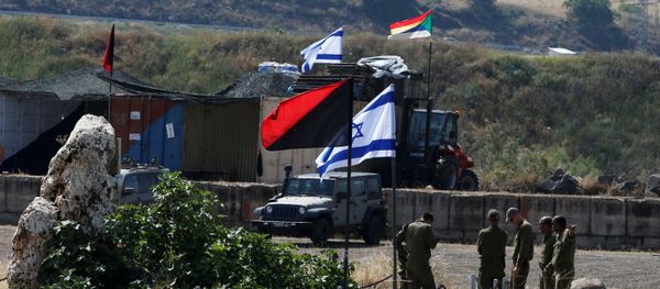 Israeli soldiers are seen in the Israeli-occupied Golan Heights, Israel May 10, 2018 Israeli soldiers are seen in the Israeli-occupied Golan Heights, Israel May 10, 2018 - Sputnik International