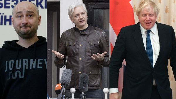Arkady Babchenko, Julian Assange, Boris Johnson - Sputnik International