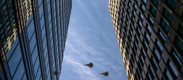 Sukhoi Su-57 fifth-generation multi-role fighter aircraft at the the military parade to mark the 73rd anniversary of the WWII victory. File photo - Sputnik International