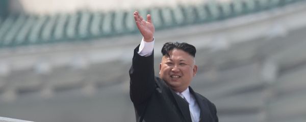 North Korean leader Kim Jong-un during a military parade marking the 105th birthday of Kim Il-Sung, the founder of North Korea, in Pyongyang North Korean leader Kim Jong-un during a military parade marking the 105th birthday of Kim Il-Sung, the founder of North Korea, in Pyongyang - Sputnik International