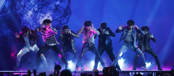2018 Billboard Music Awards - Show - Las Vegas, Nevada, U.S., 20/05/2018 - BTS performs Fake Love. - Sputnik International