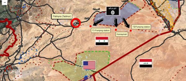 Map of the strategic situation in Syria - Sputnik International
