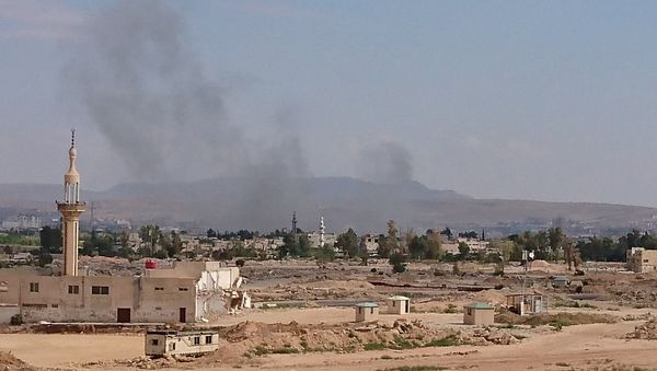 Blasts in the south of Damascus. File photo - Sputnik International