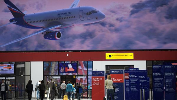 New passenger terminal B of the Sheremetyevo airport - Sputnik International
