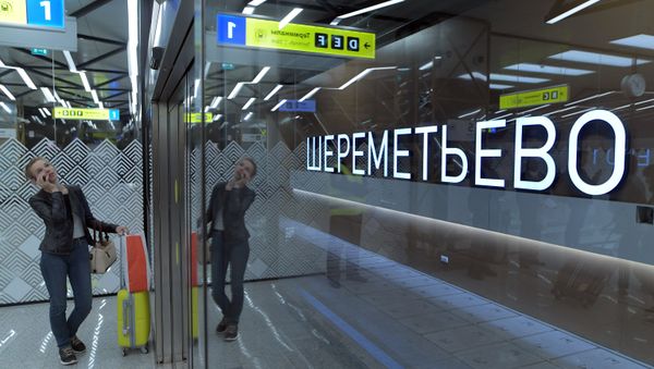 New passenger terminal B of the Sheremetyevo airport - Sputnik International