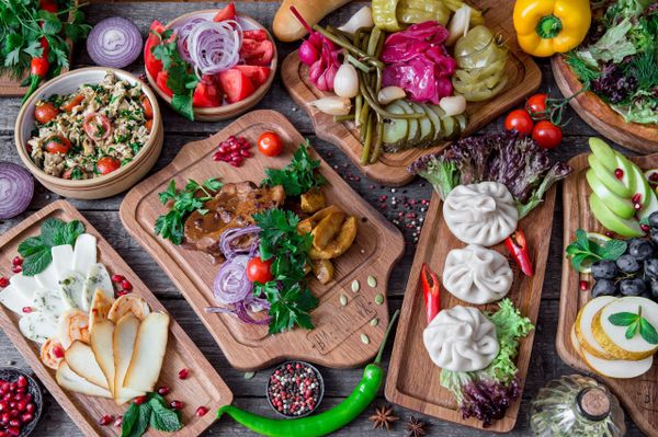 Nizhny Novgorod Hachapuria Café’s dishes - Sputnik International