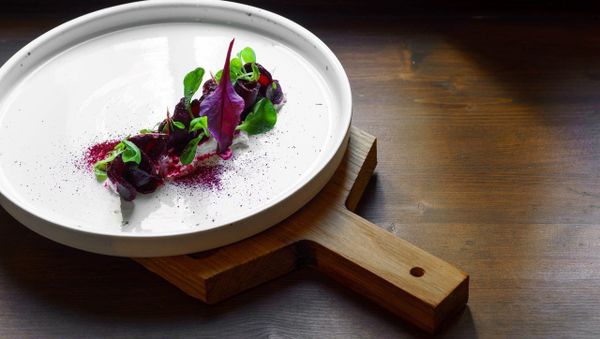 Nizhny Novgorod Mukka Restaurant’s chef `s special Chèvre cheese dish - Sputnik International