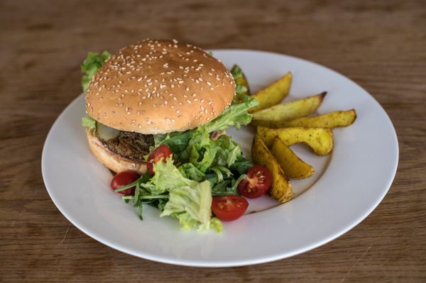 Rostov-on-Don Green Café’s Green lentil burger - Sputnik International