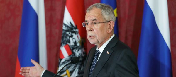 President of Austria Alexander Van der Bellen President of Austria Alexander Van der Bellen - Sputnik International