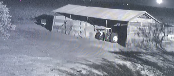 Surveillance footage captures moment asteroid 2018 LA explodes over Botswana Surveillance footage captures moment asteroid 2018 LA explodes over Botswana - Sputnik International