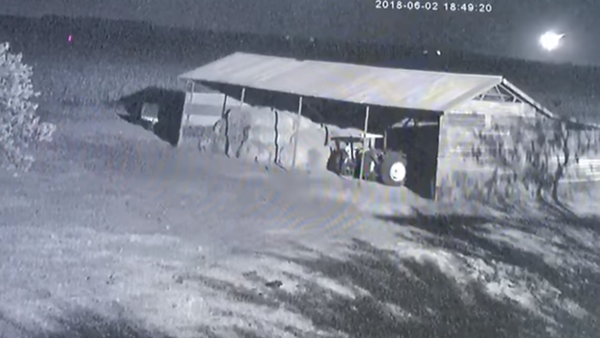 Surveillance footage captures moment asteroid 2018 LA explodes over Botswana - Sputnik International