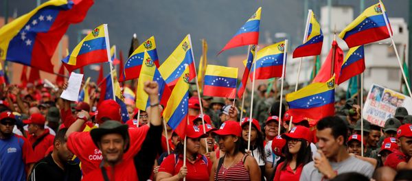 Las banderas de Venezuela Las banderas de Venezuela - Sputnik International