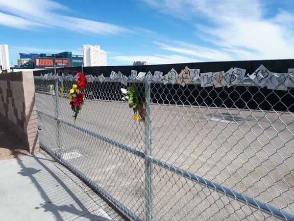 A memorial at the site of the Route 91 Harvest music festival in Las Vegas, where 58 people were gunned down in October 2017 A memorial at the site of the Route 91 Harvest music festival in Las Vegas, where 58 people were gunned down in October 2017 - Sputnik International