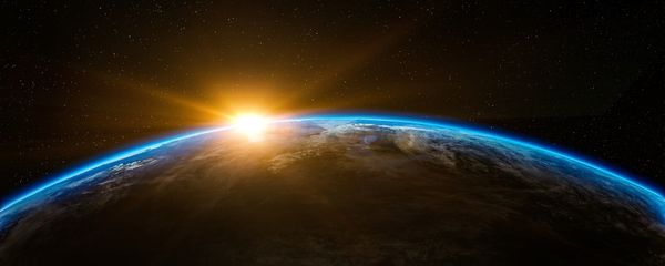 Sunrise in outer space Sunrise in outer space - Sputnik International