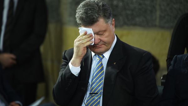 Ukrainian President Petro Poroshenko - Sputnik International