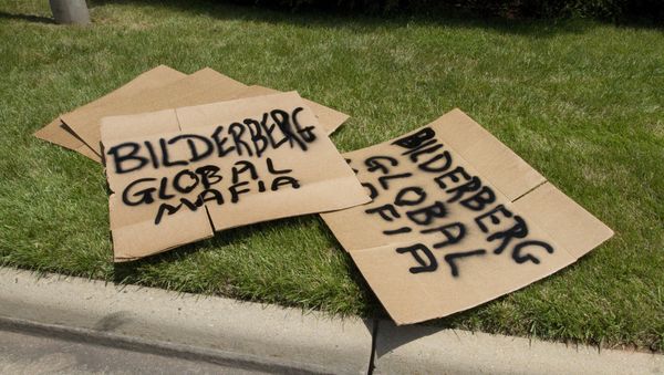 Bilderberg protest Bilderberg protest - Sputnik International