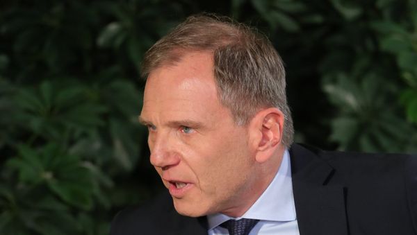 ORF-Reporter Armin Wolf interviewt den russischen Präsidenten Wladimir Putin - Sputnik International