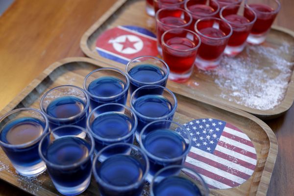 Spirits inspired by US President Donald Trump and North Korean leader Kim Jong-un in June, 2018 - Sputnik International