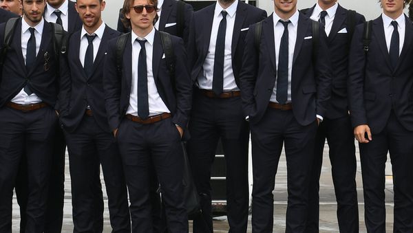 Croatia's footballers and coaching staff arrived in St. Petersburg Croatia's footballers and coaching staff arrived in St. Petersburg - Sputnik International