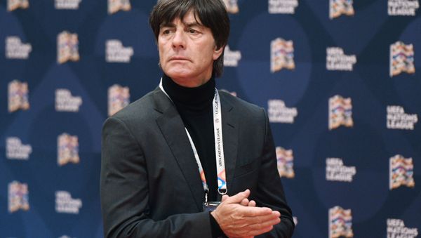 Germany Head Coach Joachim Löw before the UEFA draft ceremony, 2018 - Sputnik International