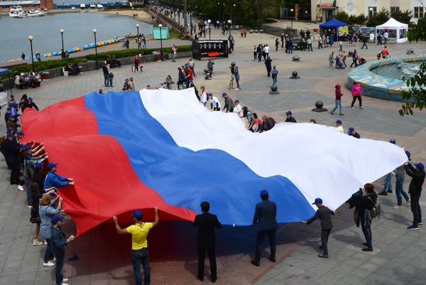 Russians Celebrate National Holiday - Russia Day Russians Celebrate National Holiday - Russia Day - Sputnik International