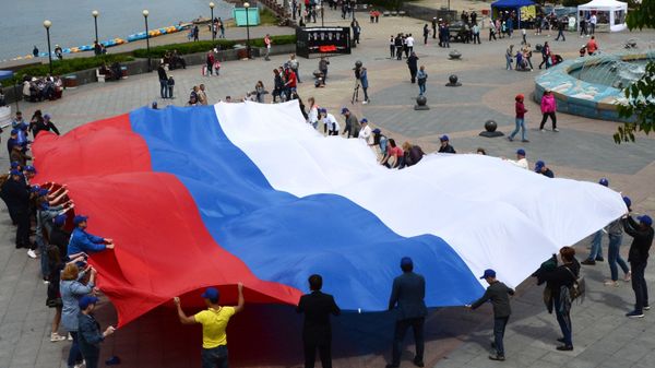 Russians Celebrate National Holiday - Russia Day Russians Celebrate National Holiday - Russia Day - Sputnik International
