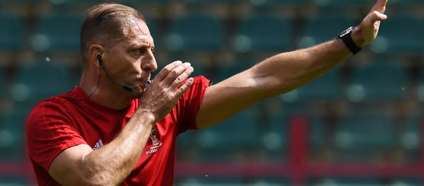 Argentina's Nestor Pitana (C) takes part in a referees' training session at the Lokomotiv stadium in Moscow on June 11, 2018, ahead of the Russia 2018 World Cup football tournament Argentina's Nestor Pitana (C) takes part in a referees' training session at the Lokomotiv stadium in Moscow on June 11, 2018, ahead of the Russia 2018 World Cup football tournament - Sputnik International
